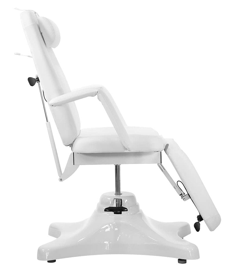 SKINACT Pro Hydraulic Facial Spa Bed/Chair/Table (White)