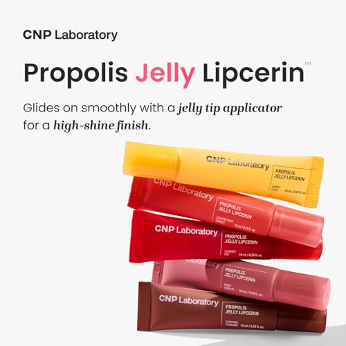 CNP Propolis Jelly Lipcerin Honey Cake 0.3oz – Hydrating Glossy Lip Balm, Effortless Application