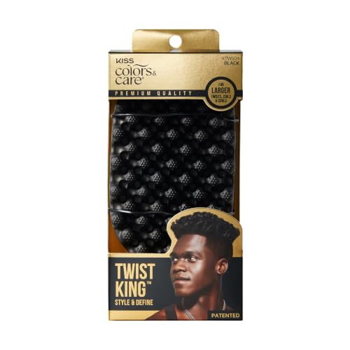 Premium Twist King Hair Styling Tool for Long-Lasting Twists - Black
