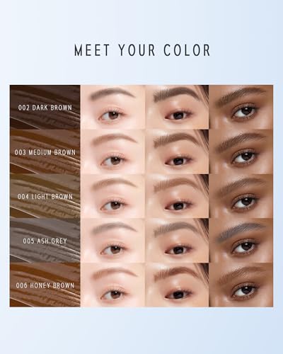 TIMEPHORIA Revela Tinted Eyebrow Mascara 005 Ash Grey Waterproof Long-Lasting Brow Gel