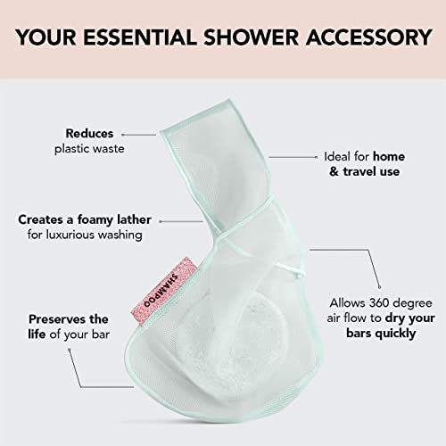 Kitsch Shea Butter Solid Body Wash & Travel Soap Bag Bundle