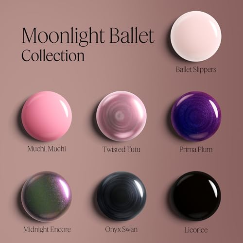 essie Moonlight Ballet Prima Plum Iridescent Purple Nail Polish