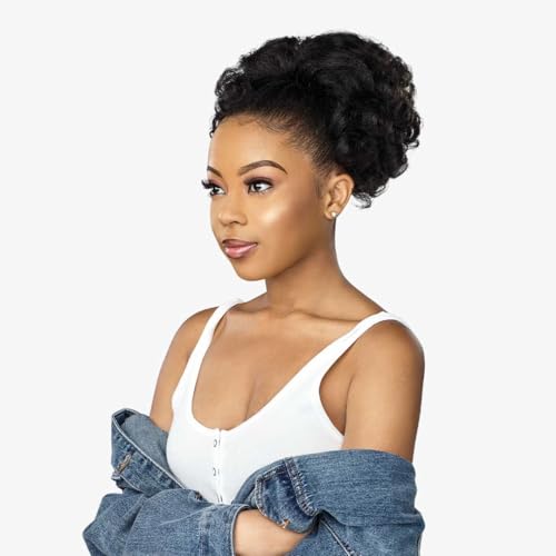Sensationnel Curls Kinksandco Ponytail - Top Lady 1 Jet Black
