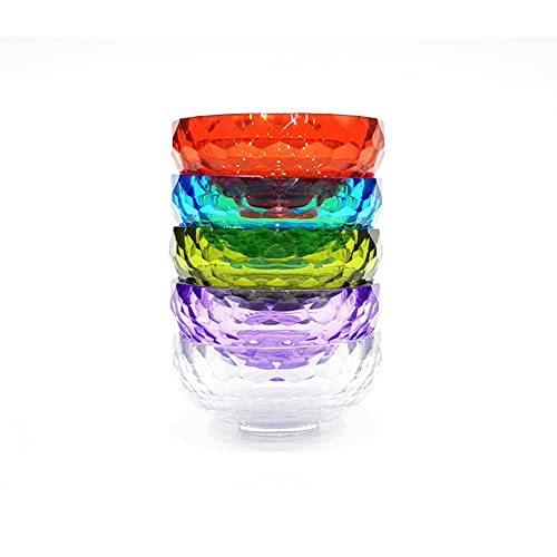 Mollensiuer Acrylic Facial Mask Mixing Bowls - 3 pcs, Skin & Hair Use