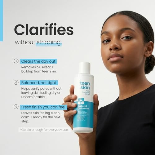 Natural Outcome Acne Clarifying Face Toner for Teens - 6.7 oz