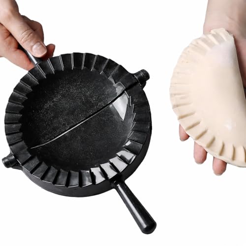 6-Inch Jumbo Empanada Maker Press - Professional Dough Cutter & Sealer