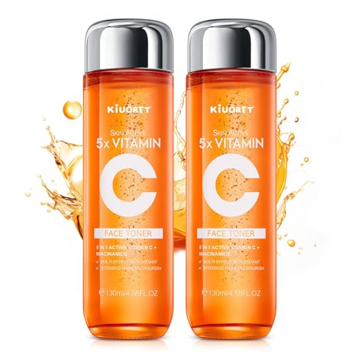 Vitamin C Toner 2 Fl Oz (Pack of 2) - Hydrating & Skin Tone Brightening