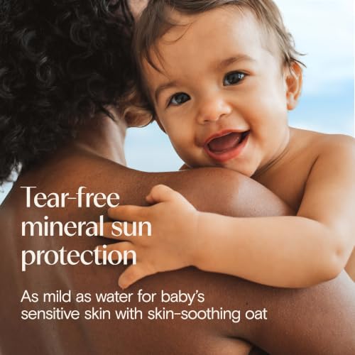 Aveeno Baby Mineral Sunscreen Stick SPF 50 for Sensitive Skin - Travel Size 0.47 oz