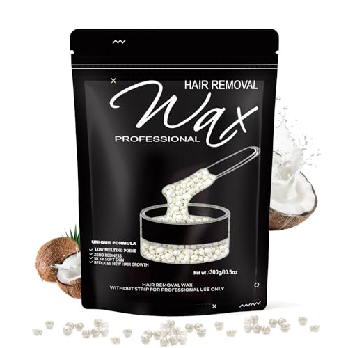 300g Hard Wax Beads for Brazilian Waxing & Coarse Hair Removal
