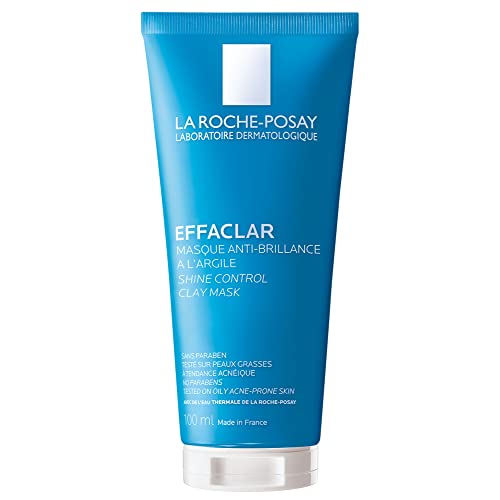 La Roche-Posay Effaclar Clay Face Mask for Oily Skin - 3.4oz Purifying & Mattifying