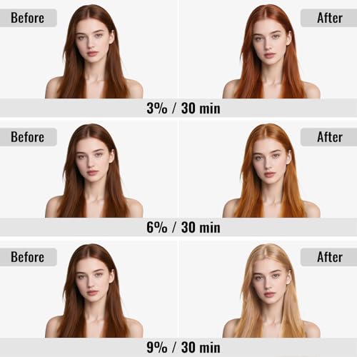 COSMTEK Blue Hair Bleach Powder - Up to 8 Levels of Lift (45g)