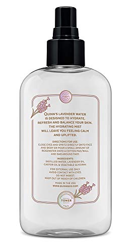 Quinn’s Natural Lavender Pillow Mist & Aromatherapy Room Spray 8oz