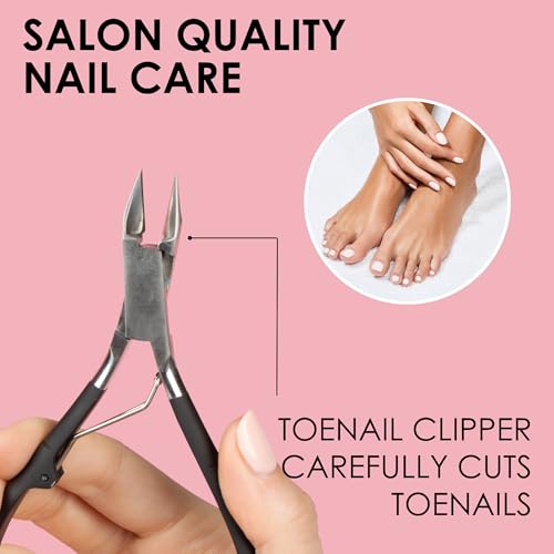 JAPONESQUE Soft Touch Toenail Clipper & Cuticle Pusher Manicure Set