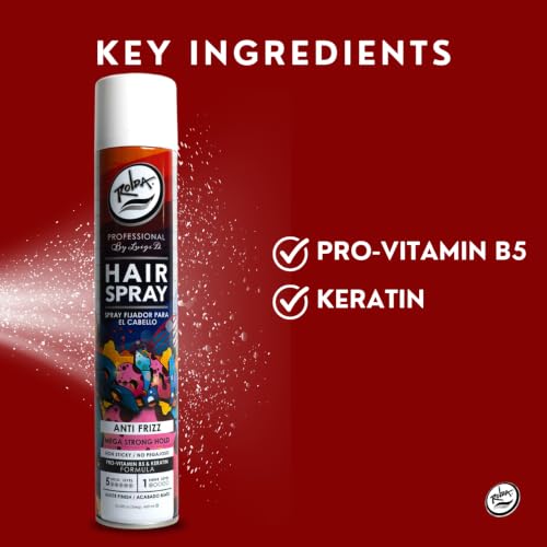 Rolda Urban Hair Spray 13.5 oz - Strong Hold, Matte Finish, Frizz Control for Men