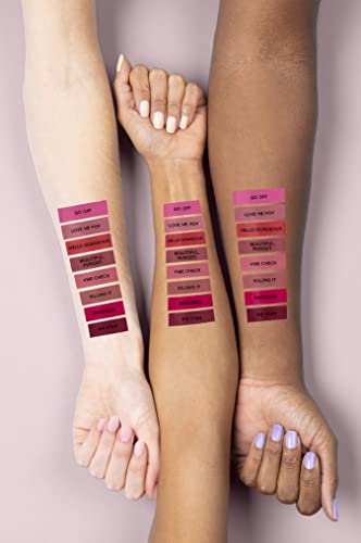 Florence by Mills Be A VIP Velvet Liquid Lipstick Hello Gorgeous Rose 0.13 oz