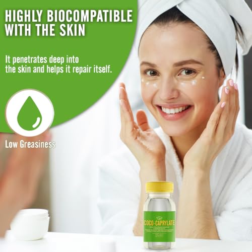 Coco-Caprylate Liquid Emollient - 3.5 Fl Oz for Skin & Hair Care