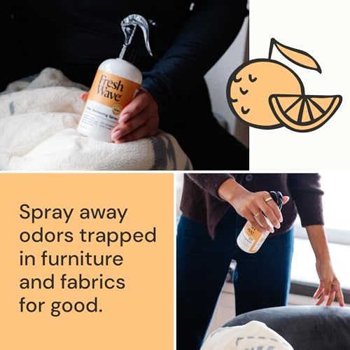 Fresh Wave Orange Air Freshener Spray - 8 oz Plant-Based Deodorizer