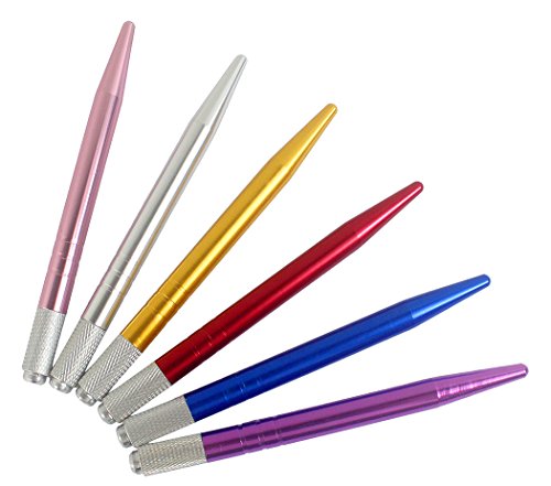 Xiaoyu 6PCS Microblading Pen Set for Permanent Makeup