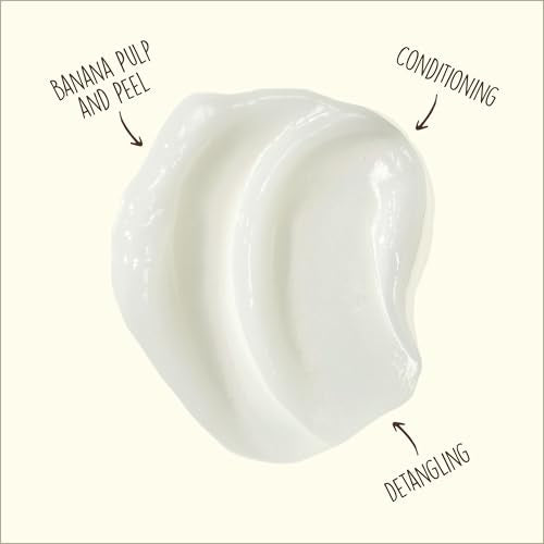Sun Bum Revitalizing 3-in-1 Leave-In Conditioner - Anti-Frizz, UV Protection, Coconut & Banana - 4 oz Pack of 1