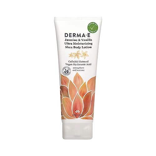 Derma E Jasmine & Vanilla Ultra Moisturizing Body Lotion 8 oz