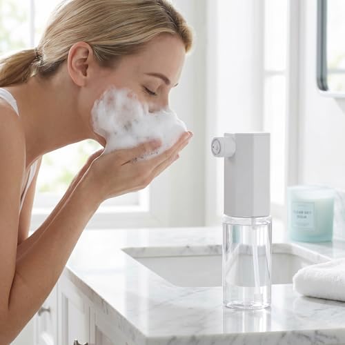 Rechargeable Touchless Foam Soap Dispenser for Kitchen & Bathroom