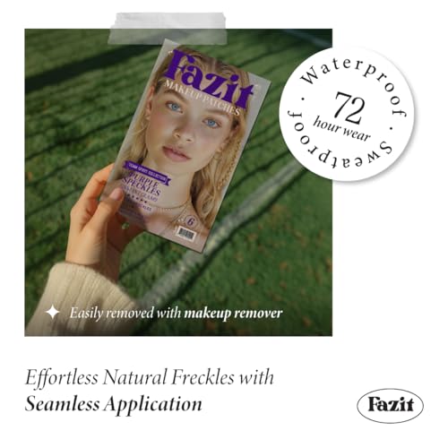 Glitter Freckle Makeup Patches - Waterproof & Long-Lasting Glam