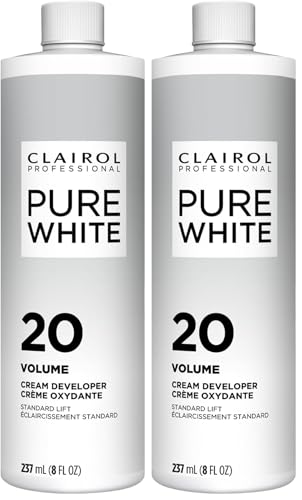 Clairol Professional 20 Volume Creme Developer - Pure White with Conditioners