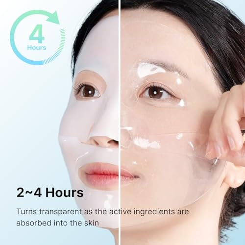 ROOTIO Vegan Collagen Deep Hydrating Sleeping Mask 4 Pack – Pore Minimize & Firm