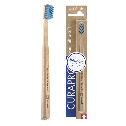 Curaprox CS Wood Ultra Soft Toothbrush with Sustainably-Sourced Beechwood