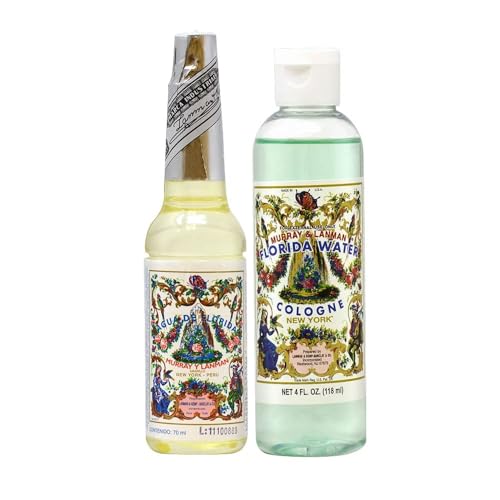 Florida Water Cologne & Agua De Florida Bundle - Traditional Floral Scent