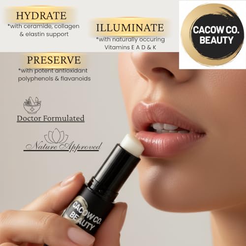 CaCow Lip Butter — All-Natural Hydrating Lip Moisturizer with Tallow & Cacao