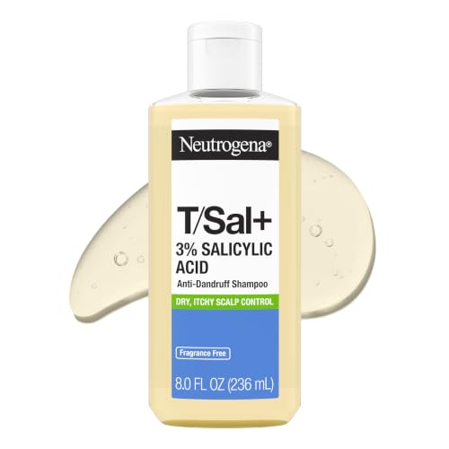 Neutrogena T/Sal+ Anti-Dandruff Shampoo with 3% Salicylic Acid, 8 fl oz