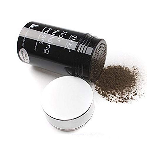Dexe Hair Building Fibers - Medium Brown, 22g for Thinning Hair