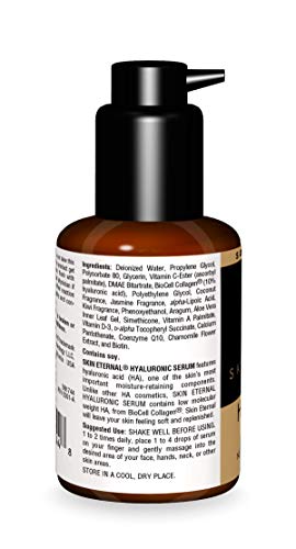 Source Naturals Skin Eternal Hyaluronic Serum 1.7 oz for Hydrated Skin