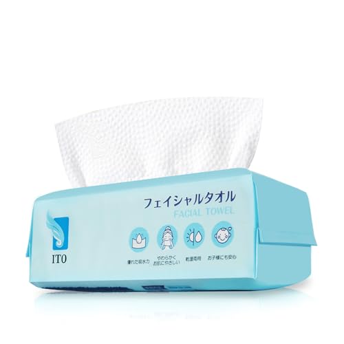 ITO Pull-Out 1 Pack Ultra-Soft & Thick Facial Towels for Sensitive Skin