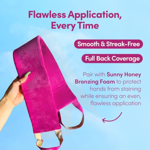 Coco & Eve Self Tanner Back Tan Applicator - Velvet Mitt (Back Applicator)
