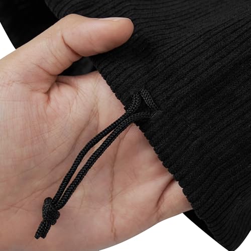 Corduroy Drawstring Bags Set of 5 - Versatile Organizers for Travel & Storage