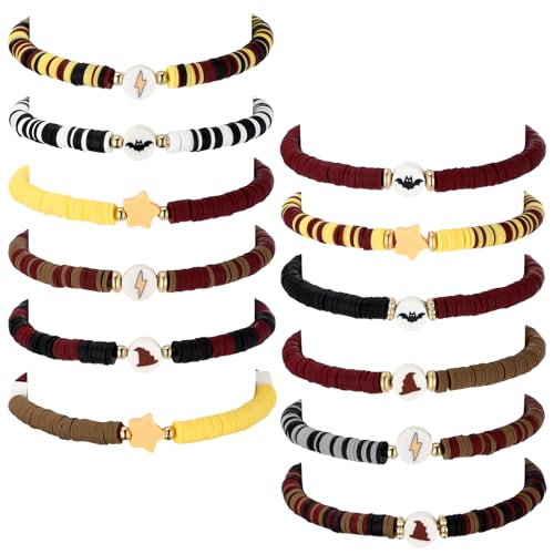 12 Pcs Wizard Theme Friendship Bracelets Set for Birthday Favors