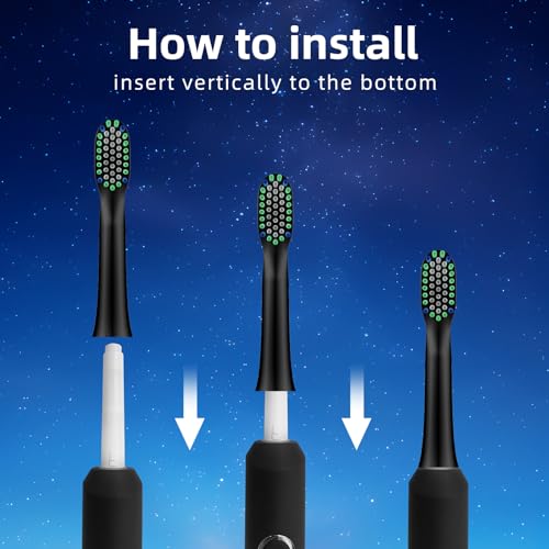 Toolsy Rtauys M5 Toothbrush Replacement Heads – 10 pcs Compatible