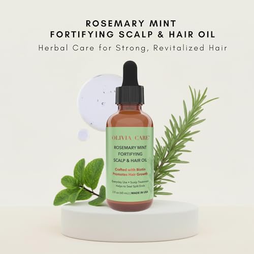 Olivia Care Rosemary Mint Oil for Hair Growth - 2 Count