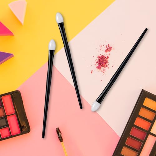 Molain 3-Pack Silicone Eyeshadow Brushes for Cream & Liquid Makeup