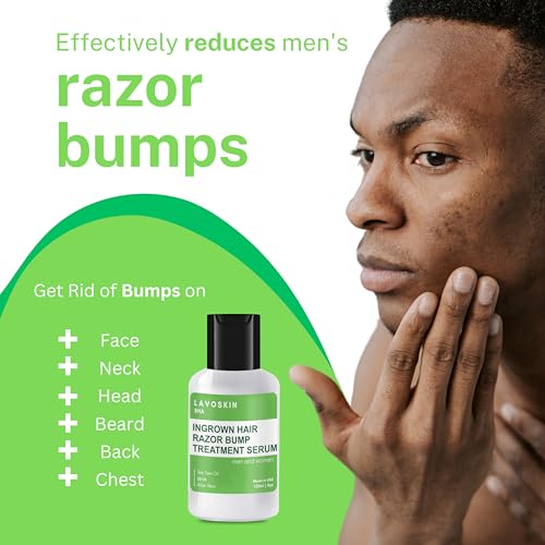 LavoSkin Ingrown Hair Treatment Gel - Razor Bump & Bikini Line Relief