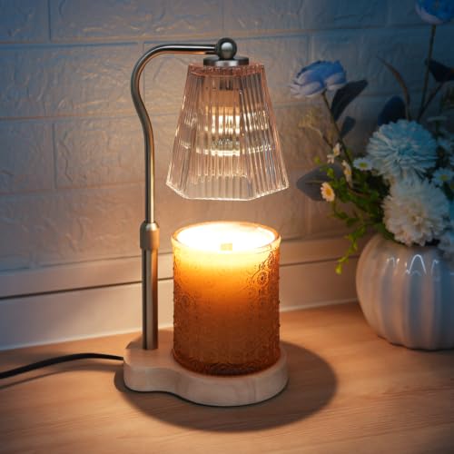 Candle Warmer Lamp with Brightness Control | Kid & Pet Safe Aromatherapy