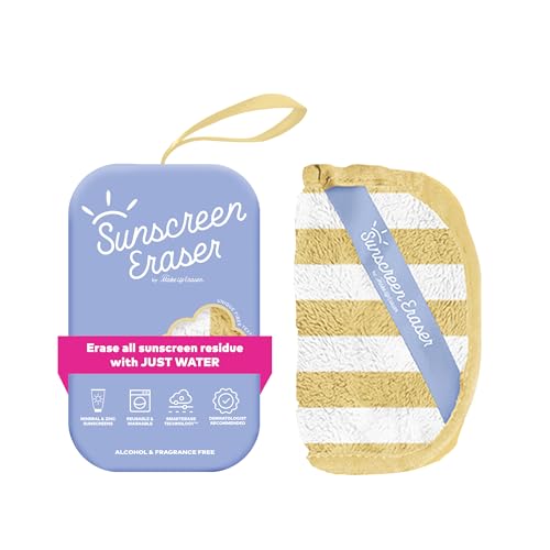 MakeUp Eraser Sunscreen & Makeup Remover Cloth - Reusable Exfoliating Pad