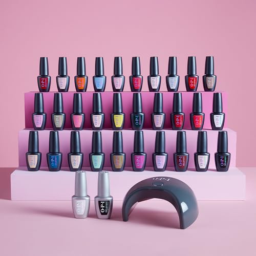 OPI GELement No-Wipe Top Coat Gel Nail Polish - Starter Kit