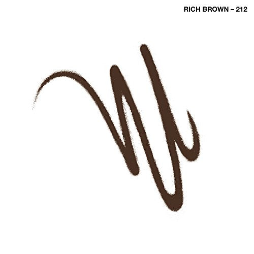 Rimmel London Exaggerate Waterproof Eyeliner - Rich Brown, Pack of 2