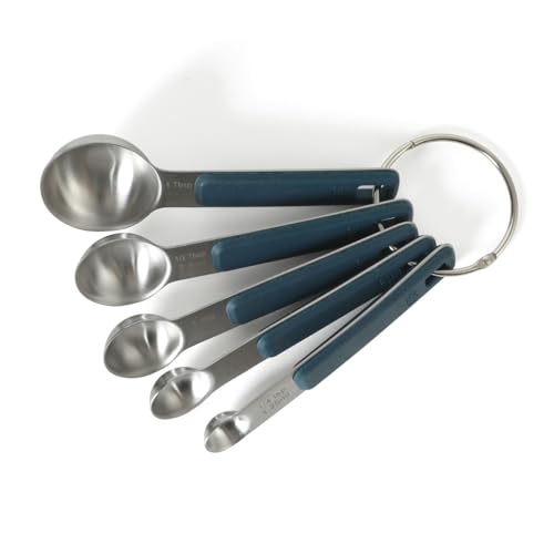 Calphalon 5-Piece Measuring Spoon Set with Silicone Grip