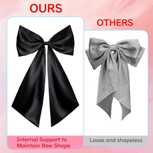 Large Satin Bow Decor - 24x36 Inch for Parties & Weddings