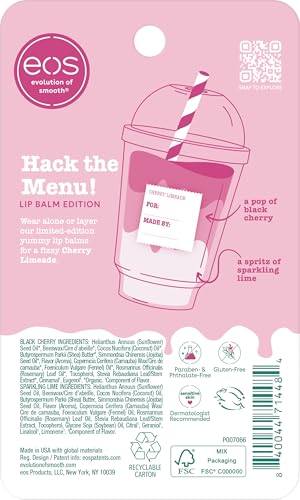 eos Cherry Limeade Lip Balm 2-Pack - Moisturizing & Hydrating