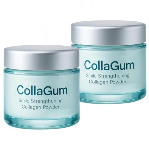 JOIEFIEX Collagen & Hydroxyapatite Tooth Powder, Fluoride-Free, 2 Pack